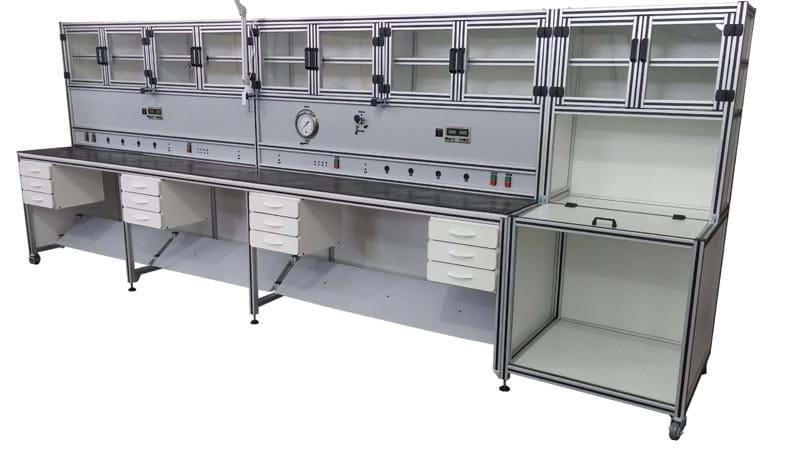 Estação de trabalho para manutenção em instrumentação industrial