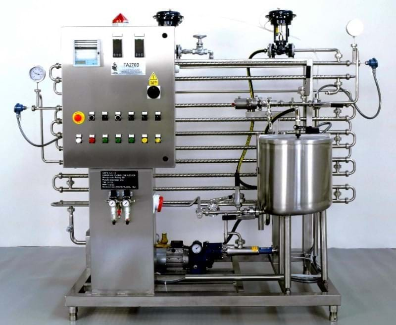 Pasteurizador de Tubos Concentricos